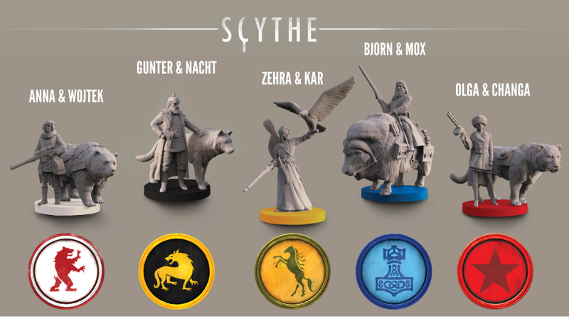 The five factions—based on Poland, Germany, Crimea, Scandinavia and Russia—you can choose from. Two more (based on Britain & Japan) are coming soon.